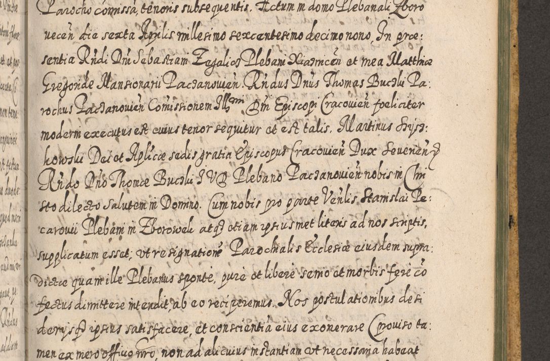 Zdjęcie nr 1245 dla obiektu archiwalnego: Acta actorum, causarum spiritualium, civilium, criminalium, obligationum, cessionum, decimarum, testamentorum R. D. Martini Szyszkowski, episcopi Cracoviensis, ducis Severiensis in annis 1617 - 1619. Tomus primus.