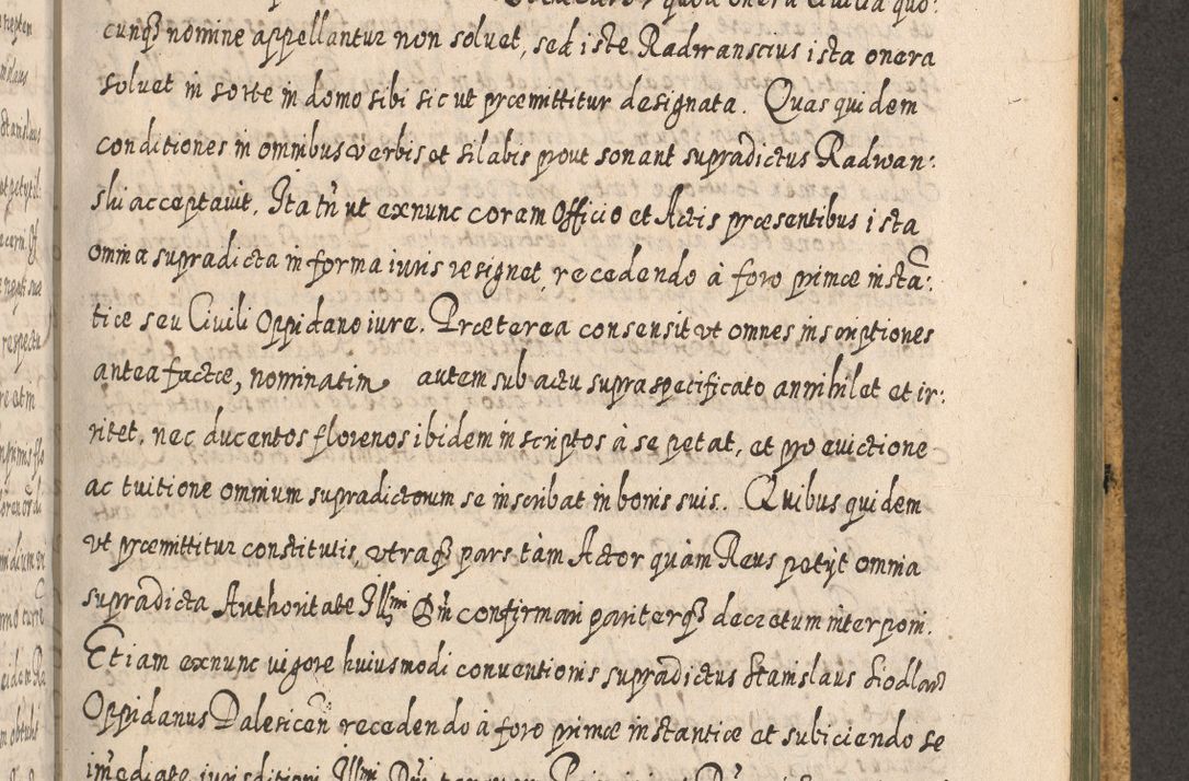 Zdjęcie nr 1239 dla obiektu archiwalnego: Acta actorum, causarum spiritualium, civilium, criminalium, obligationum, cessionum, decimarum, testamentorum R. D. Martini Szyszkowski, episcopi Cracoviensis, ducis Severiensis in annis 1617 - 1619. Tomus primus.