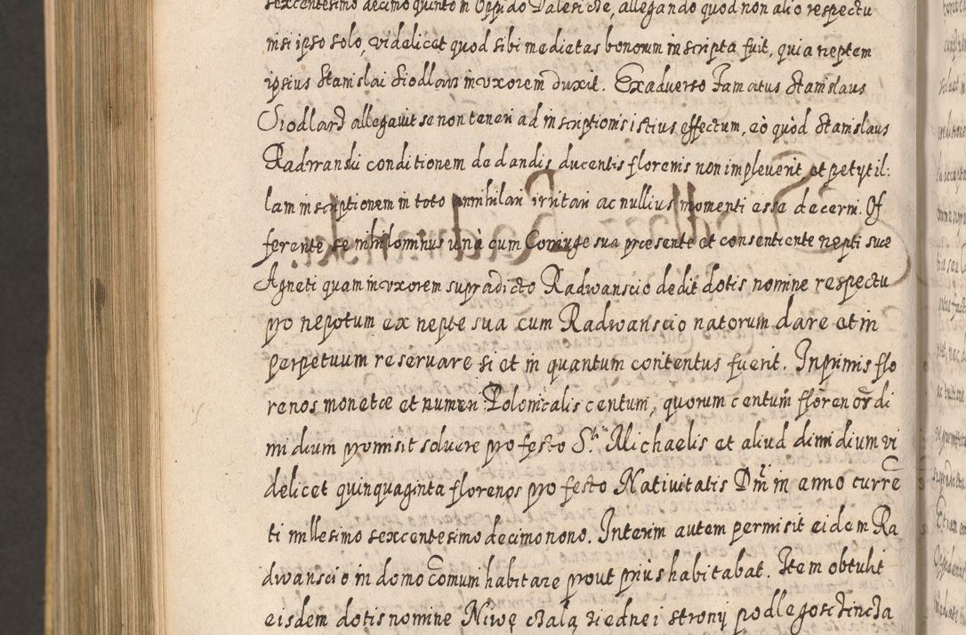 Zdjęcie nr 1238 dla obiektu archiwalnego: Acta actorum, causarum spiritualium, civilium, criminalium, obligationum, cessionum, decimarum, testamentorum R. D. Martini Szyszkowski, episcopi Cracoviensis, ducis Severiensis in annis 1617 - 1619. Tomus primus.
