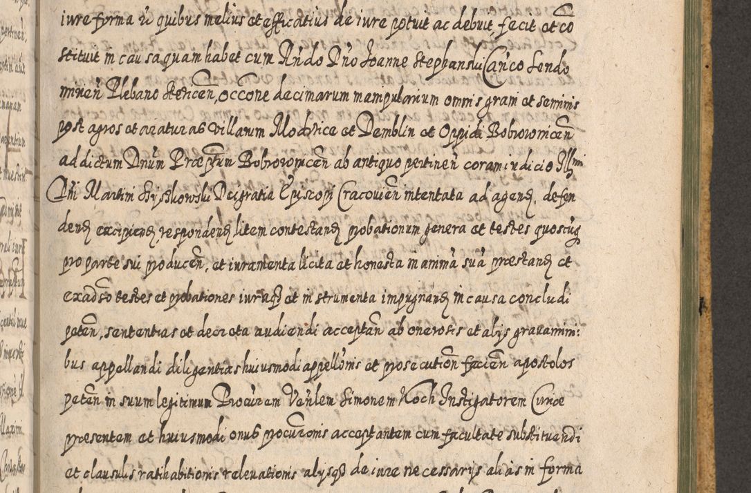 Zdjęcie nr 1235 dla obiektu archiwalnego: Acta actorum, causarum spiritualium, civilium, criminalium, obligationum, cessionum, decimarum, testamentorum R. D. Martini Szyszkowski, episcopi Cracoviensis, ducis Severiensis in annis 1617 - 1619. Tomus primus.