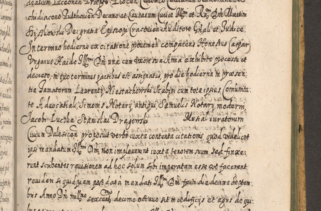 Zdjęcie nr 1231 dla obiektu archiwalnego: Acta actorum, causarum spiritualium, civilium, criminalium, obligationum, cessionum, decimarum, testamentorum R. D. Martini Szyszkowski, episcopi Cracoviensis, ducis Severiensis in annis 1617 - 1619. Tomus primus.