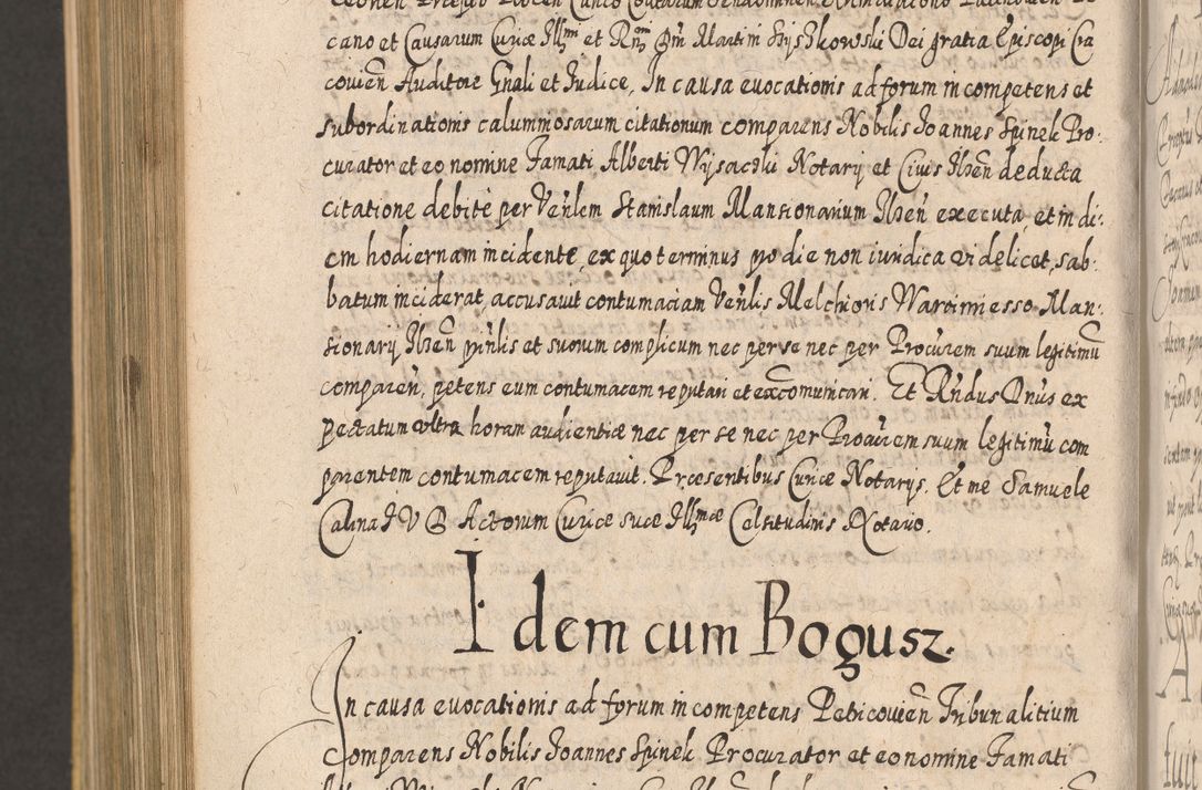 Zdjęcie nr 1218 dla obiektu archiwalnego: Acta actorum, causarum spiritualium, civilium, criminalium, obligationum, cessionum, decimarum, testamentorum R. D. Martini Szyszkowski, episcopi Cracoviensis, ducis Severiensis in annis 1617 - 1619. Tomus primus.