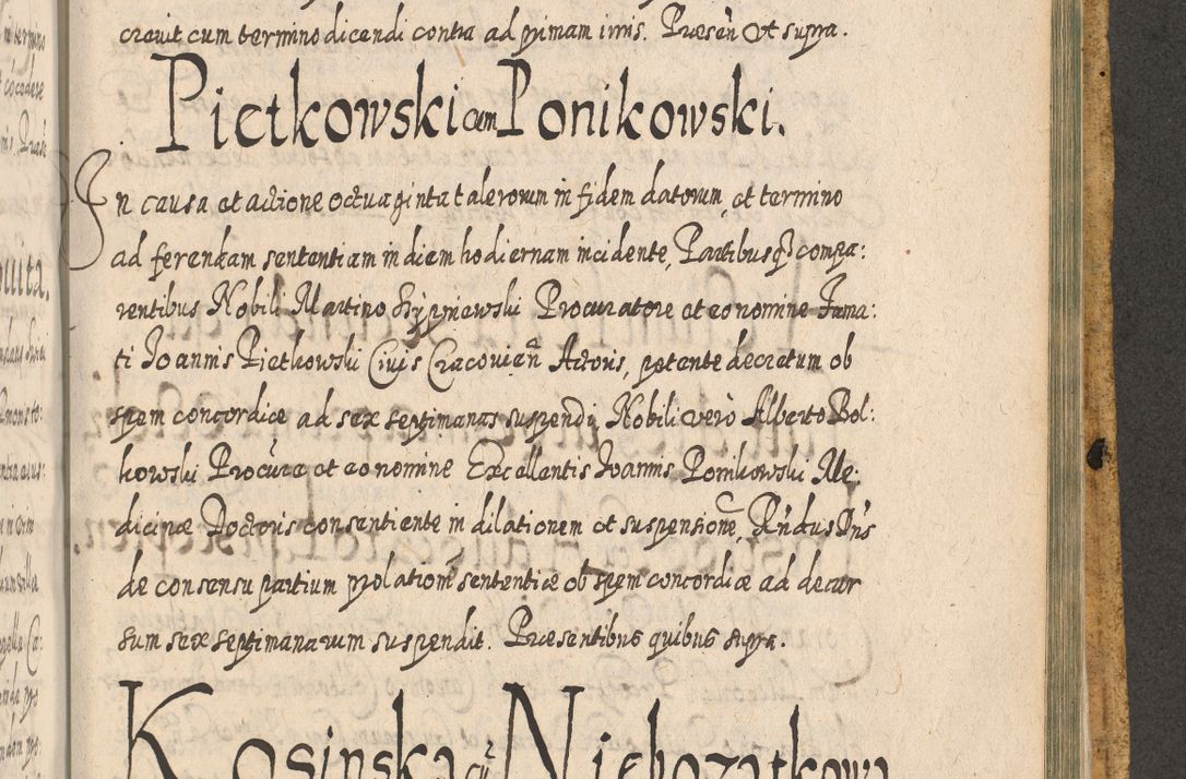 Zdjęcie nr 1598 dla obiektu archiwalnego: Acta actorum, causarum spiritualium, civilium, criminalium, obligationum, cessionum, decimarum, testamentorum R. D. Martini Szyszkowski, episcopi Cracoviensis, ducis Severiensis in annis 1617 - 1619. Tomus primus.