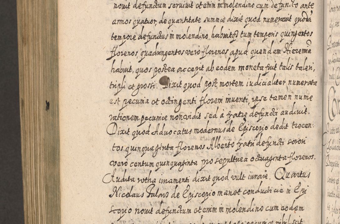 Zdjęcie nr 1601 dla obiektu archiwalnego: Acta actorum, causarum spiritualium, civilium, criminalium, obligationum, cessionum, decimarum, testamentorum R. D. Martini Szyszkowski, episcopi Cracoviensis, ducis Severiensis in annis 1617 - 1619. Tomus primus.