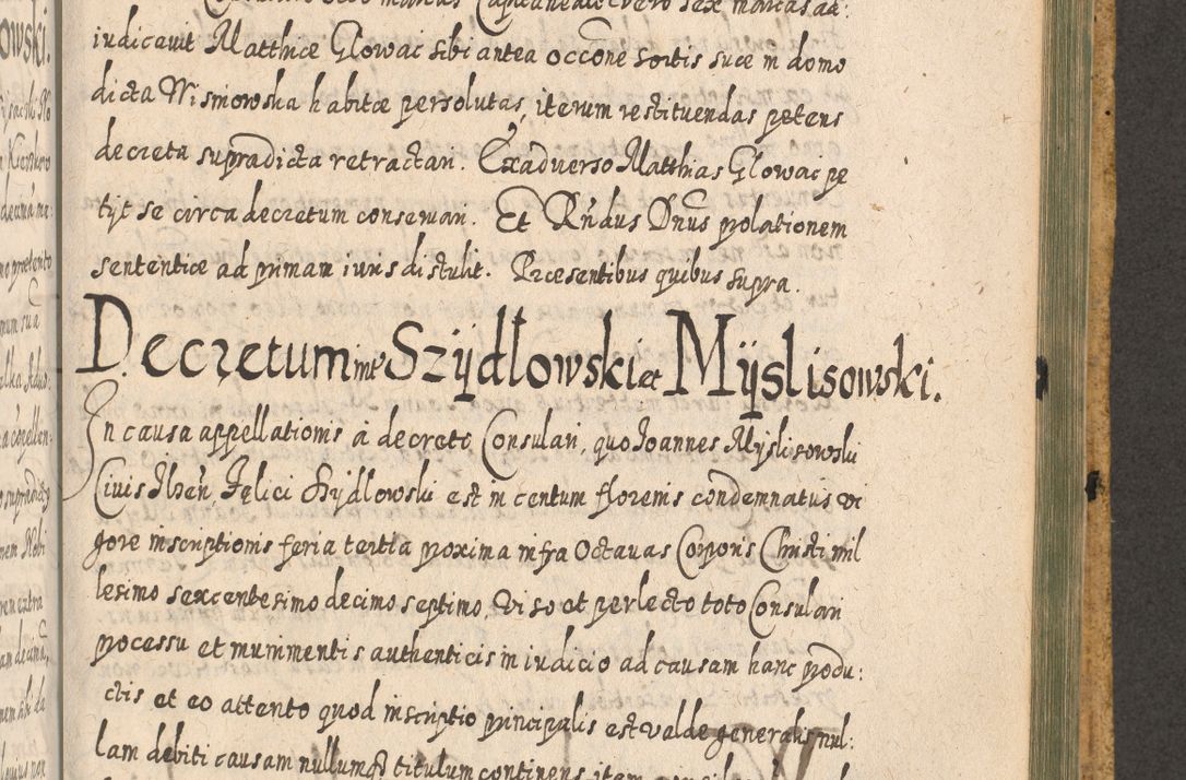 Zdjęcie nr 1408 dla obiektu archiwalnego: Acta actorum, causarum spiritualium, civilium, criminalium, obligationum, cessionum, decimarum, testamentorum R. D. Martini Szyszkowski, episcopi Cracoviensis, ducis Severiensis in annis 1617 - 1619. Tomus primus.