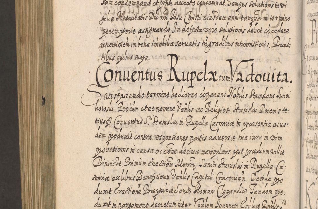 Zdjęcie nr 1597 dla obiektu archiwalnego: Acta actorum, causarum spiritualium, civilium, criminalium, obligationum, cessionum, decimarum, testamentorum R. D. Martini Szyszkowski, episcopi Cracoviensis, ducis Severiensis in annis 1617 - 1619. Tomus primus.