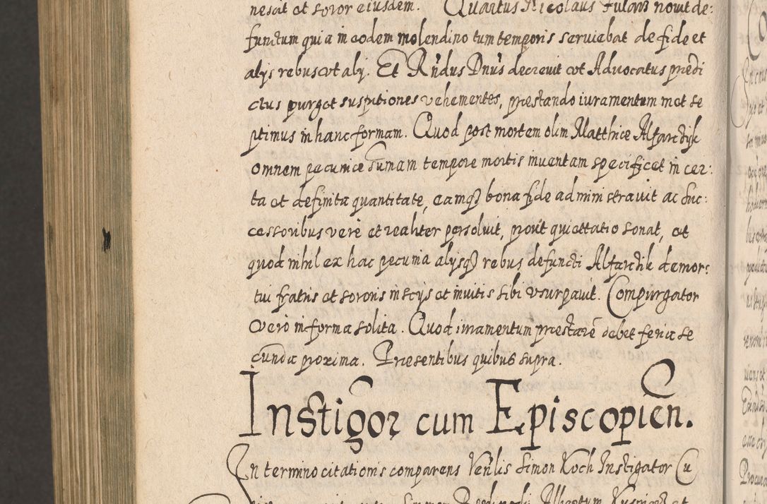 Zdjęcie nr 1595 dla obiektu archiwalnego: Acta actorum, causarum spiritualium, civilium, criminalium, obligationum, cessionum, decimarum, testamentorum R. D. Martini Szyszkowski, episcopi Cracoviensis, ducis Severiensis in annis 1617 - 1619. Tomus primus.