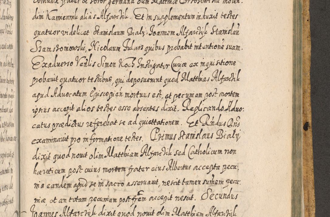 Zdjęcie nr 1594 dla obiektu archiwalnego: Acta actorum, causarum spiritualium, civilium, criminalium, obligationum, cessionum, decimarum, testamentorum R. D. Martini Szyszkowski, episcopi Cracoviensis, ducis Severiensis in annis 1617 - 1619. Tomus primus.