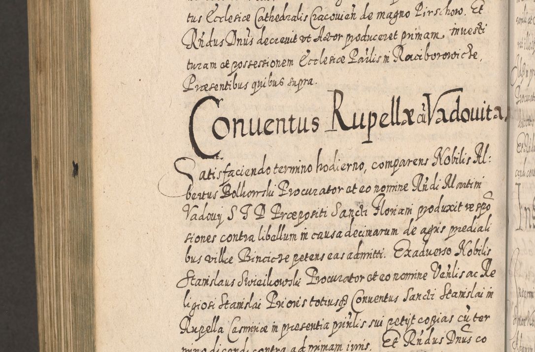 Zdjęcie nr 1589 dla obiektu archiwalnego: Acta actorum, causarum spiritualium, civilium, criminalium, obligationum, cessionum, decimarum, testamentorum R. D. Martini Szyszkowski, episcopi Cracoviensis, ducis Severiensis in annis 1617 - 1619. Tomus primus.