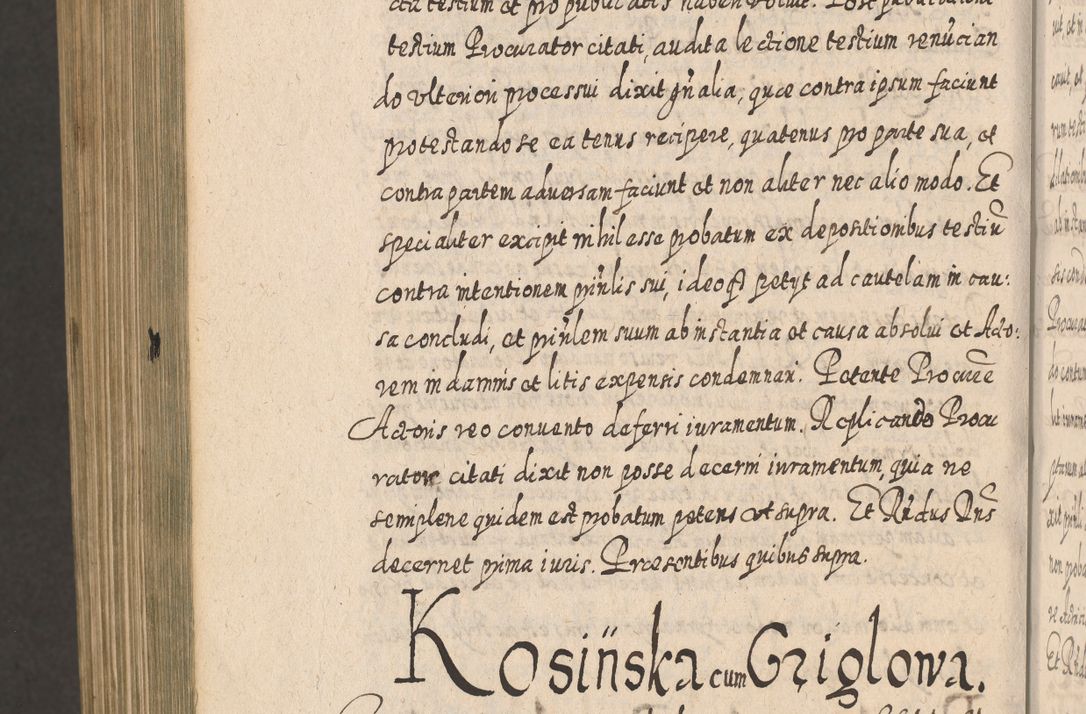 Zdjęcie nr 1587 dla obiektu archiwalnego: Acta actorum, causarum spiritualium, civilium, criminalium, obligationum, cessionum, decimarum, testamentorum R. D. Martini Szyszkowski, episcopi Cracoviensis, ducis Severiensis in annis 1617 - 1619. Tomus primus.