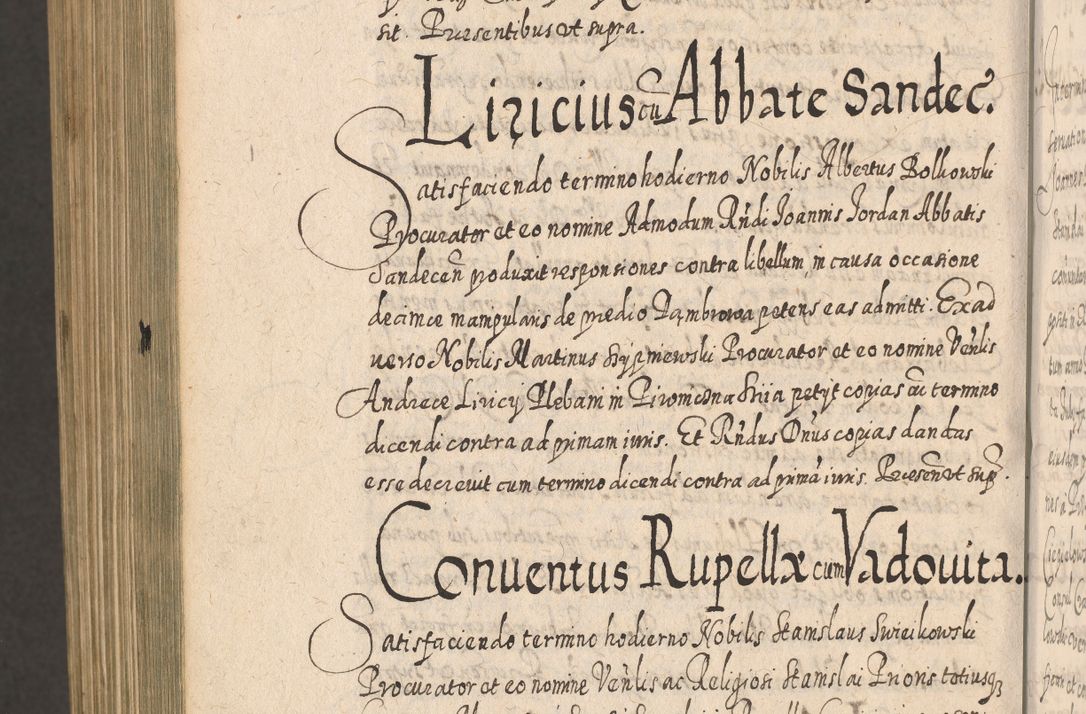 Zdjęcie nr 1581 dla obiektu archiwalnego: Acta actorum, causarum spiritualium, civilium, criminalium, obligationum, cessionum, decimarum, testamentorum R. D. Martini Szyszkowski, episcopi Cracoviensis, ducis Severiensis in annis 1617 - 1619. Tomus primus.