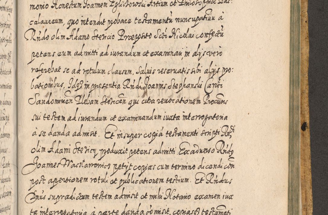 Zdjęcie nr 1578 dla obiektu archiwalnego: Acta actorum, causarum spiritualium, civilium, criminalium, obligationum, cessionum, decimarum, testamentorum R. D. Martini Szyszkowski, episcopi Cracoviensis, ducis Severiensis in annis 1617 - 1619. Tomus primus.