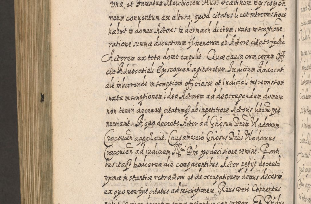 Zdjęcie nr 1577 dla obiektu archiwalnego: Acta actorum, causarum spiritualium, civilium, criminalium, obligationum, cessionum, decimarum, testamentorum R. D. Martini Szyszkowski, episcopi Cracoviensis, ducis Severiensis in annis 1617 - 1619. Tomus primus.