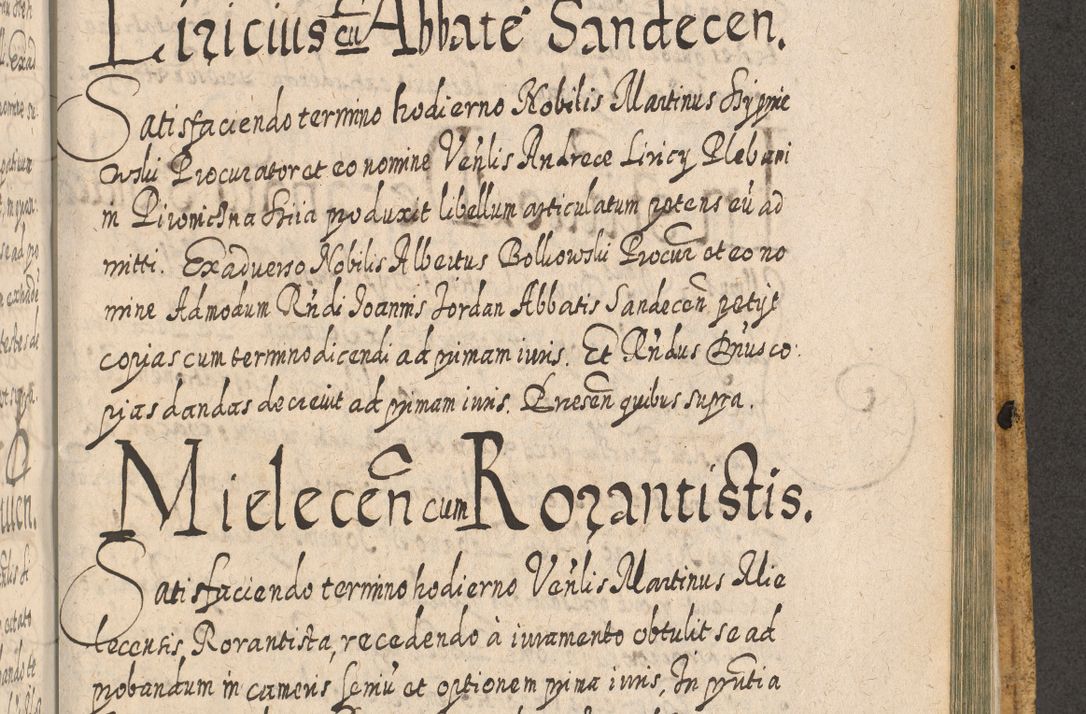 Zdjęcie nr 1572 dla obiektu archiwalnego: Acta actorum, causarum spiritualium, civilium, criminalium, obligationum, cessionum, decimarum, testamentorum R. D. Martini Szyszkowski, episcopi Cracoviensis, ducis Severiensis in annis 1617 - 1619. Tomus primus.