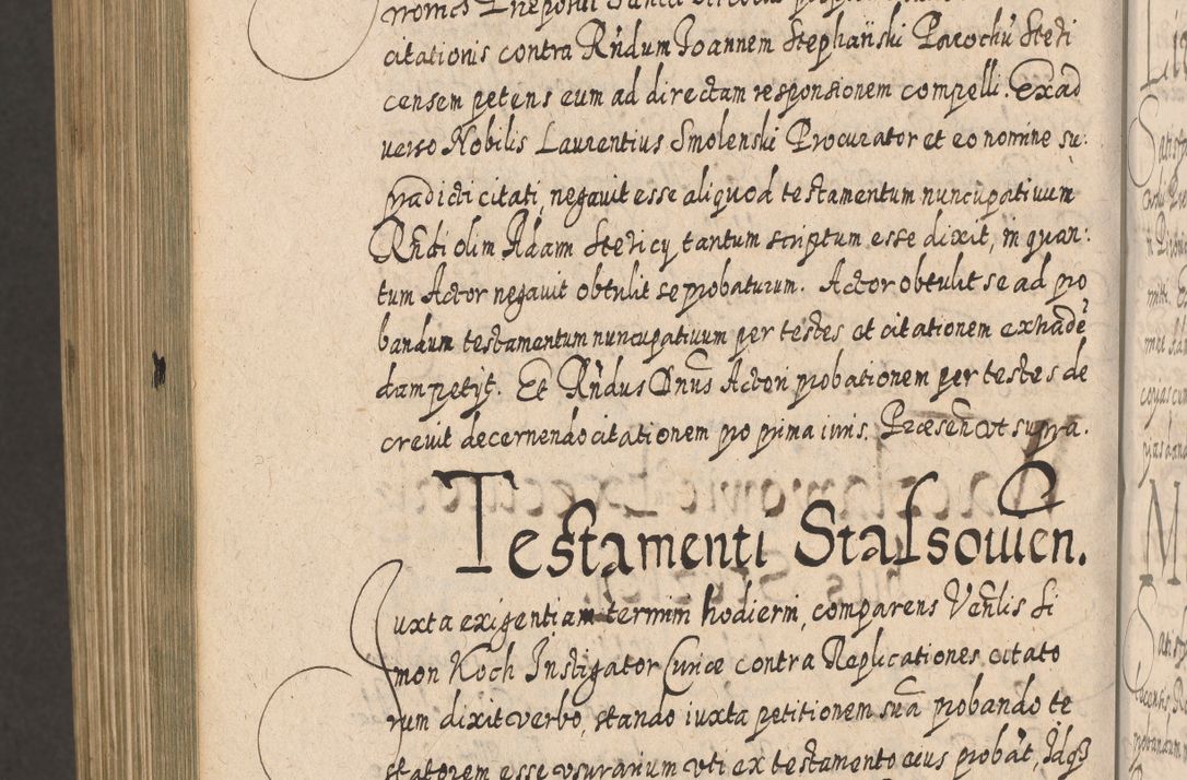 Zdjęcie nr 1571 dla obiektu archiwalnego: Acta actorum, causarum spiritualium, civilium, criminalium, obligationum, cessionum, decimarum, testamentorum R. D. Martini Szyszkowski, episcopi Cracoviensis, ducis Severiensis in annis 1617 - 1619. Tomus primus.