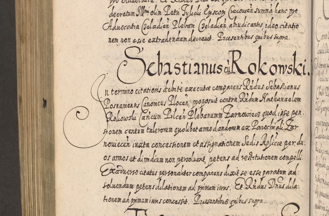 Zdjęcie nr 1567 dla obiektu archiwalnego: Acta actorum, causarum spiritualium, civilium, criminalium, obligationum, cessionum, decimarum, testamentorum R. D. Martini Szyszkowski, episcopi Cracoviensis, ducis Severiensis in annis 1617 - 1619. Tomus primus.
