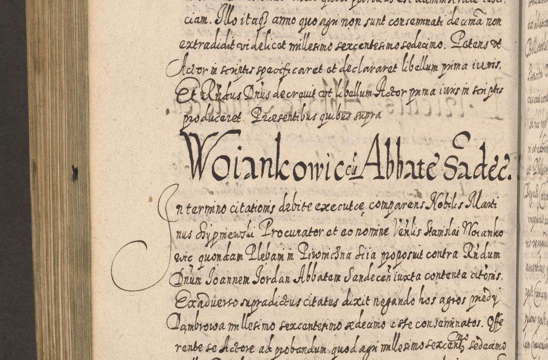 Zdjęcie nr 1565 dla obiektu archiwalnego: Acta actorum, causarum spiritualium, civilium, criminalium, obligationum, cessionum, decimarum, testamentorum R. D. Martini Szyszkowski, episcopi Cracoviensis, ducis Severiensis in annis 1617 - 1619. Tomus primus.