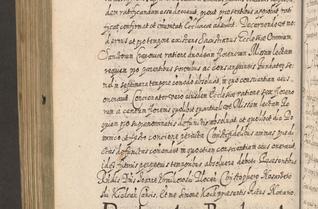 Zdjęcie nr 1563 dla obiektu archiwalnego: Acta actorum, causarum spiritualium, civilium, criminalium, obligationum, cessionum, decimarum, testamentorum R. D. Martini Szyszkowski, episcopi Cracoviensis, ducis Severiensis in annis 1617 - 1619. Tomus primus.