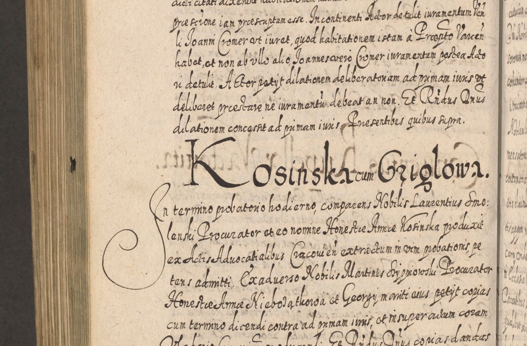 Zdjęcie nr 1561 dla obiektu archiwalnego: Acta actorum, causarum spiritualium, civilium, criminalium, obligationum, cessionum, decimarum, testamentorum R. D. Martini Szyszkowski, episcopi Cracoviensis, ducis Severiensis in annis 1617 - 1619. Tomus primus.