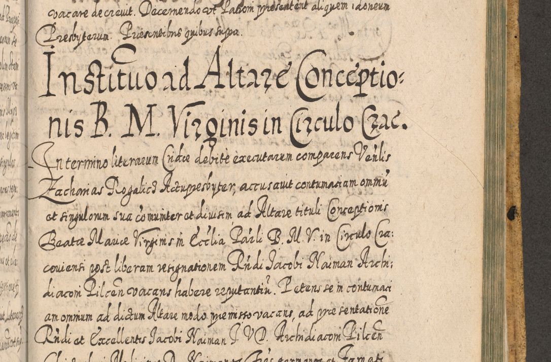 Zdjęcie nr 1558 dla obiektu archiwalnego: Acta actorum, causarum spiritualium, civilium, criminalium, obligationum, cessionum, decimarum, testamentorum R. D. Martini Szyszkowski, episcopi Cracoviensis, ducis Severiensis in annis 1617 - 1619. Tomus primus.