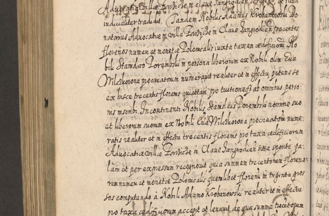 Zdjęcie nr 1553 dla obiektu archiwalnego: Acta actorum, causarum spiritualium, civilium, criminalium, obligationum, cessionum, decimarum, testamentorum R. D. Martini Szyszkowski, episcopi Cracoviensis, ducis Severiensis in annis 1617 - 1619. Tomus primus.