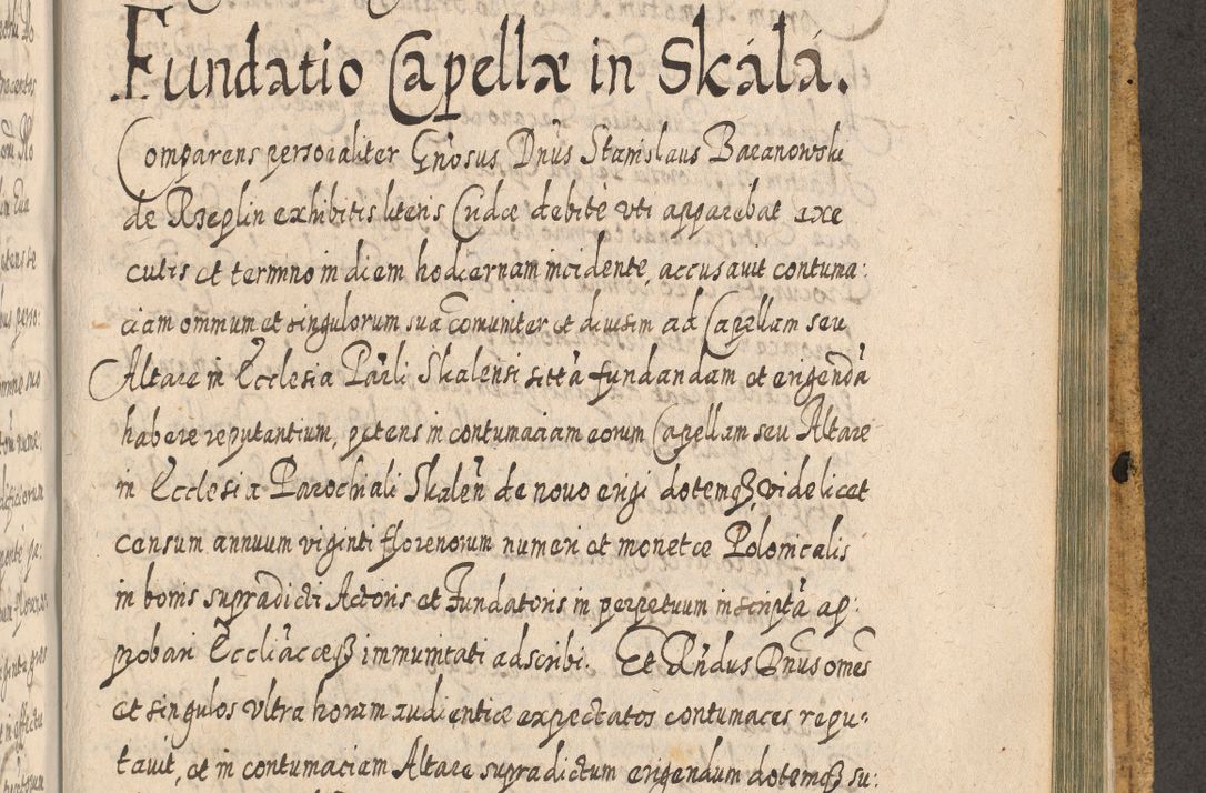 Zdjęcie nr 1554 dla obiektu archiwalnego: Acta actorum, causarum spiritualium, civilium, criminalium, obligationum, cessionum, decimarum, testamentorum R. D. Martini Szyszkowski, episcopi Cracoviensis, ducis Severiensis in annis 1617 - 1619. Tomus primus.