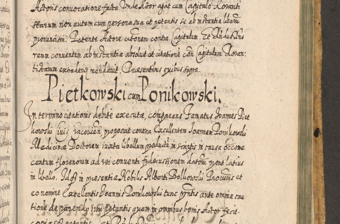 Zdjęcie nr 1550 dla obiektu archiwalnego: Acta actorum, causarum spiritualium, civilium, criminalium, obligationum, cessionum, decimarum, testamentorum R. D. Martini Szyszkowski, episcopi Cracoviensis, ducis Severiensis in annis 1617 - 1619. Tomus primus.