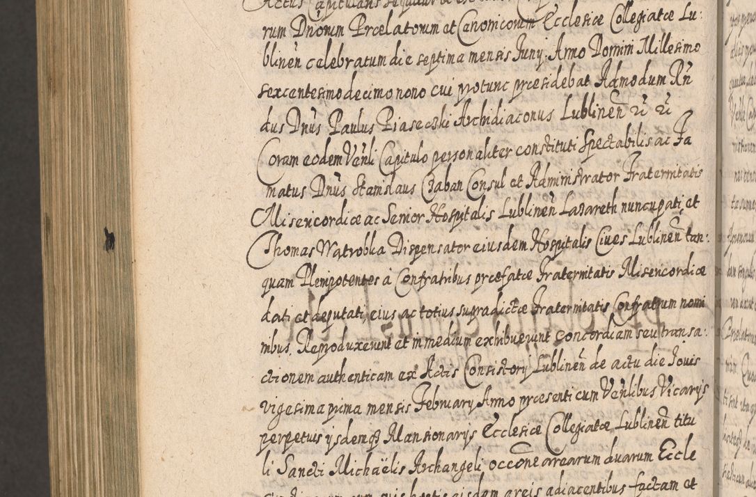 Zdjęcie nr 1543 dla obiektu archiwalnego: Acta actorum, causarum spiritualium, civilium, criminalium, obligationum, cessionum, decimarum, testamentorum R. D. Martini Szyszkowski, episcopi Cracoviensis, ducis Severiensis in annis 1617 - 1619. Tomus primus.