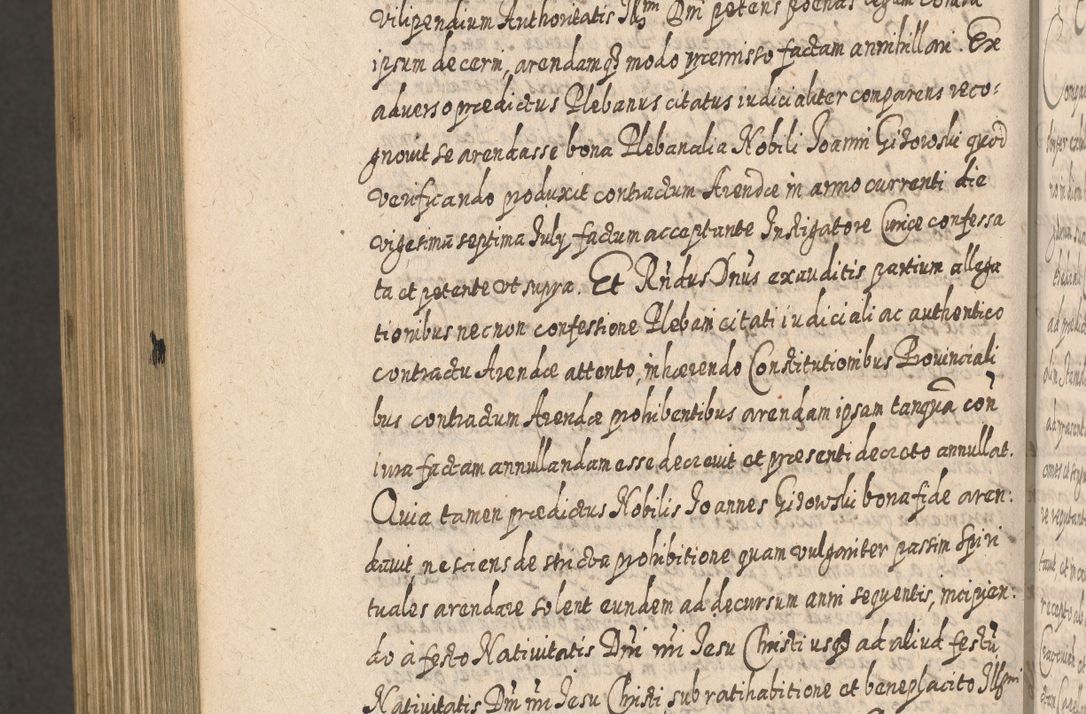 Zdjęcie nr 1539 dla obiektu archiwalnego: Acta actorum, causarum spiritualium, civilium, criminalium, obligationum, cessionum, decimarum, testamentorum R. D. Martini Szyszkowski, episcopi Cracoviensis, ducis Severiensis in annis 1617 - 1619. Tomus primus.
