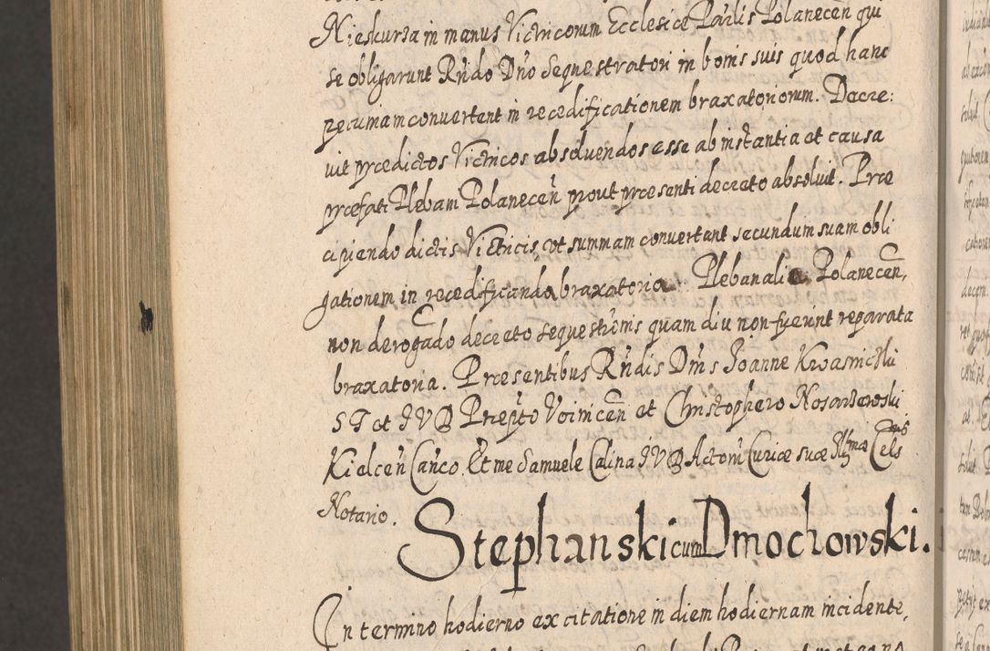 Zdjęcie nr 1533 dla obiektu archiwalnego: Acta actorum, causarum spiritualium, civilium, criminalium, obligationum, cessionum, decimarum, testamentorum R. D. Martini Szyszkowski, episcopi Cracoviensis, ducis Severiensis in annis 1617 - 1619. Tomus primus.
