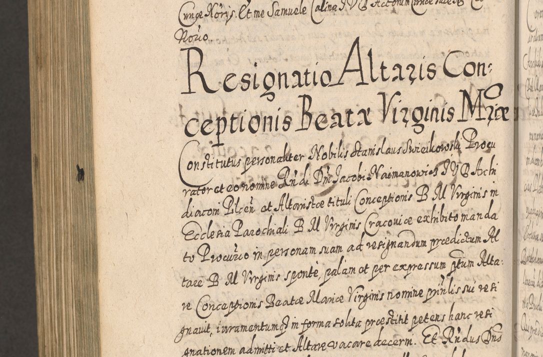 Zdjęcie nr 1531 dla obiektu archiwalnego: Acta actorum, causarum spiritualium, civilium, criminalium, obligationum, cessionum, decimarum, testamentorum R. D. Martini Szyszkowski, episcopi Cracoviensis, ducis Severiensis in annis 1617 - 1619. Tomus primus.
