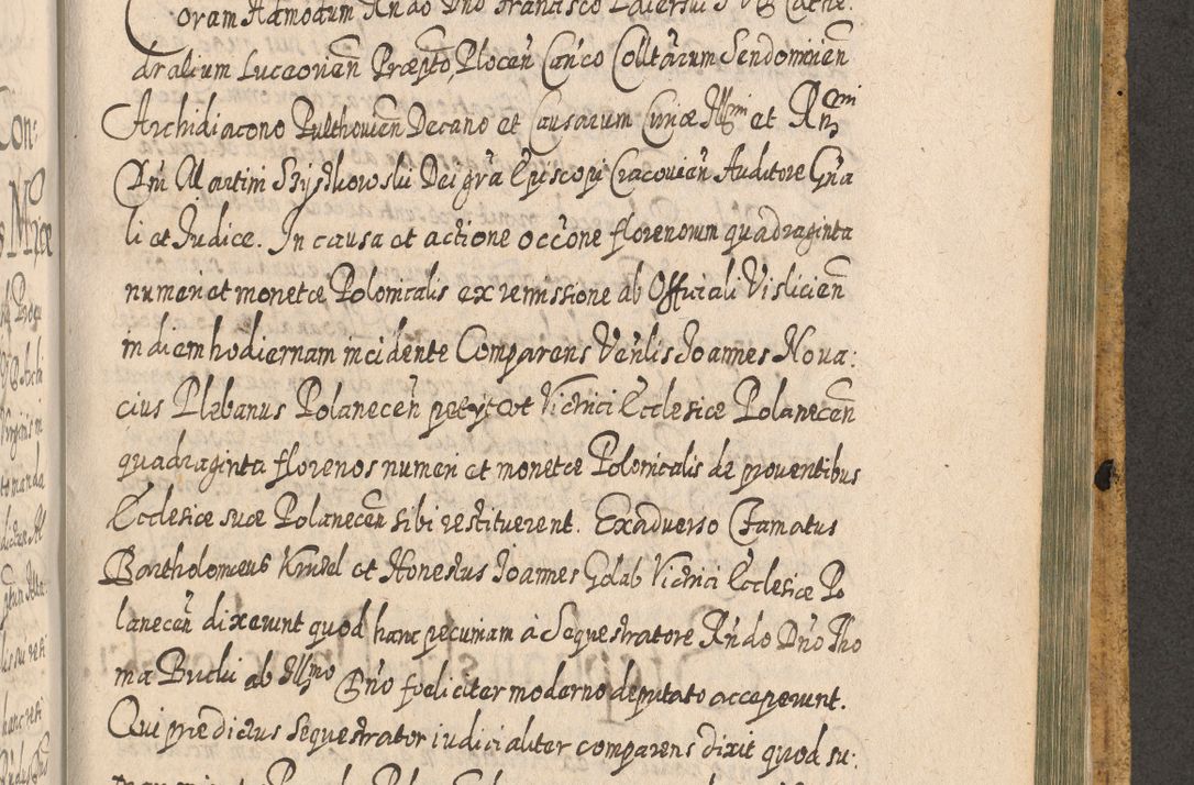 Zdjęcie nr 1532 dla obiektu archiwalnego: Acta actorum, causarum spiritualium, civilium, criminalium, obligationum, cessionum, decimarum, testamentorum R. D. Martini Szyszkowski, episcopi Cracoviensis, ducis Severiensis in annis 1617 - 1619. Tomus primus.