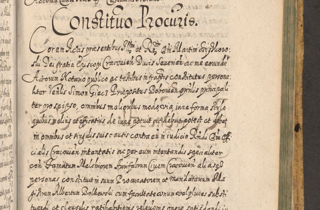 Zdjęcie nr 1526 dla obiektu archiwalnego: Acta actorum, causarum spiritualium, civilium, criminalium, obligationum, cessionum, decimarum, testamentorum R. D. Martini Szyszkowski, episcopi Cracoviensis, ducis Severiensis in annis 1617 - 1619. Tomus primus.