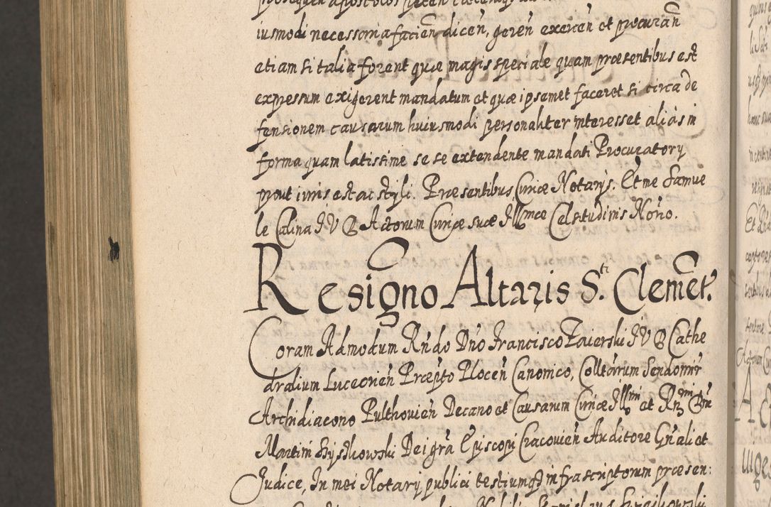 Zdjęcie nr 1527 dla obiektu archiwalnego: Acta actorum, causarum spiritualium, civilium, criminalium, obligationum, cessionum, decimarum, testamentorum R. D. Martini Szyszkowski, episcopi Cracoviensis, ducis Severiensis in annis 1617 - 1619. Tomus primus.