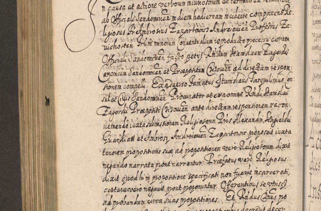Zdjęcie nr 1513 dla obiektu archiwalnego: Acta actorum, causarum spiritualium, civilium, criminalium, obligationum, cessionum, decimarum, testamentorum R. D. Martini Szyszkowski, episcopi Cracoviensis, ducis Severiensis in annis 1617 - 1619. Tomus primus.