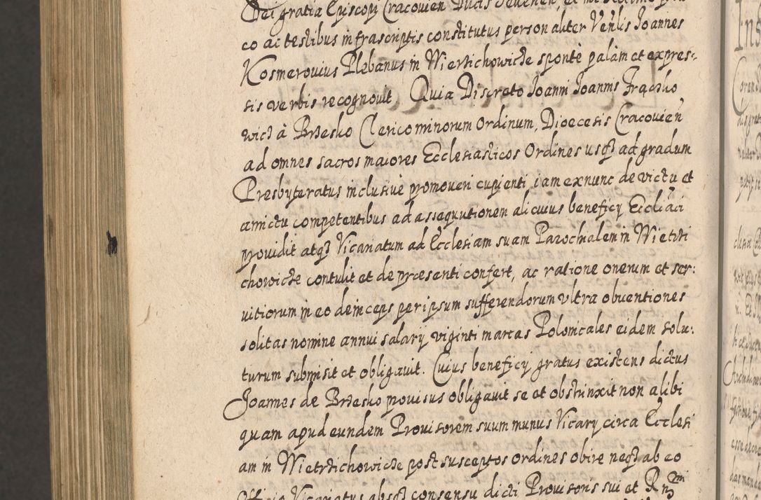 Zdjęcie nr 1509 dla obiektu archiwalnego: Acta actorum, causarum spiritualium, civilium, criminalium, obligationum, cessionum, decimarum, testamentorum R. D. Martini Szyszkowski, episcopi Cracoviensis, ducis Severiensis in annis 1617 - 1619. Tomus primus.
