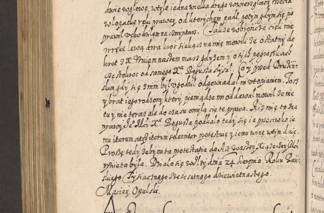 Zdjęcie nr 1505 dla obiektu archiwalnego: Acta actorum, causarum spiritualium, civilium, criminalium, obligationum, cessionum, decimarum, testamentorum R. D. Martini Szyszkowski, episcopi Cracoviensis, ducis Severiensis in annis 1617 - 1619. Tomus primus.