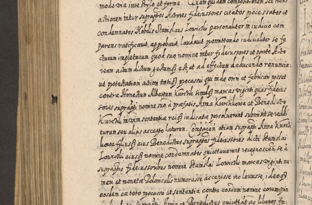 Zdjęcie nr 1493 dla obiektu archiwalnego: Acta actorum, causarum spiritualium, civilium, criminalium, obligationum, cessionum, decimarum, testamentorum R. D. Martini Szyszkowski, episcopi Cracoviensis, ducis Severiensis in annis 1617 - 1619. Tomus primus.