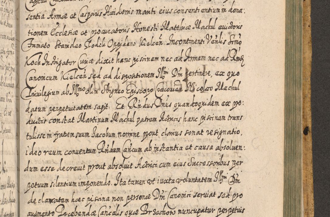 Zdjęcie nr 1490 dla obiektu archiwalnego: Acta actorum, causarum spiritualium, civilium, criminalium, obligationum, cessionum, decimarum, testamentorum R. D. Martini Szyszkowski, episcopi Cracoviensis, ducis Severiensis in annis 1617 - 1619. Tomus primus.