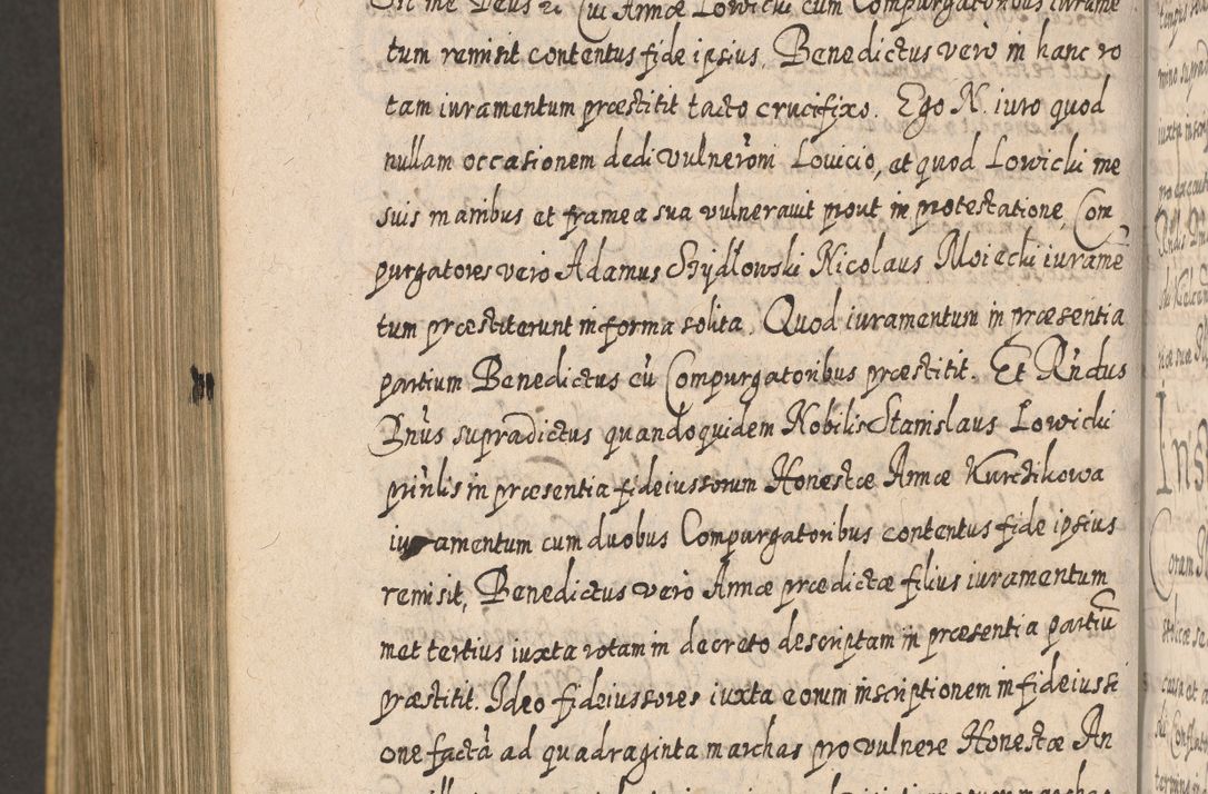Zdjęcie nr 1483 dla obiektu archiwalnego: Acta actorum, causarum spiritualium, civilium, criminalium, obligationum, cessionum, decimarum, testamentorum R. D. Martini Szyszkowski, episcopi Cracoviensis, ducis Severiensis in annis 1617 - 1619. Tomus primus.