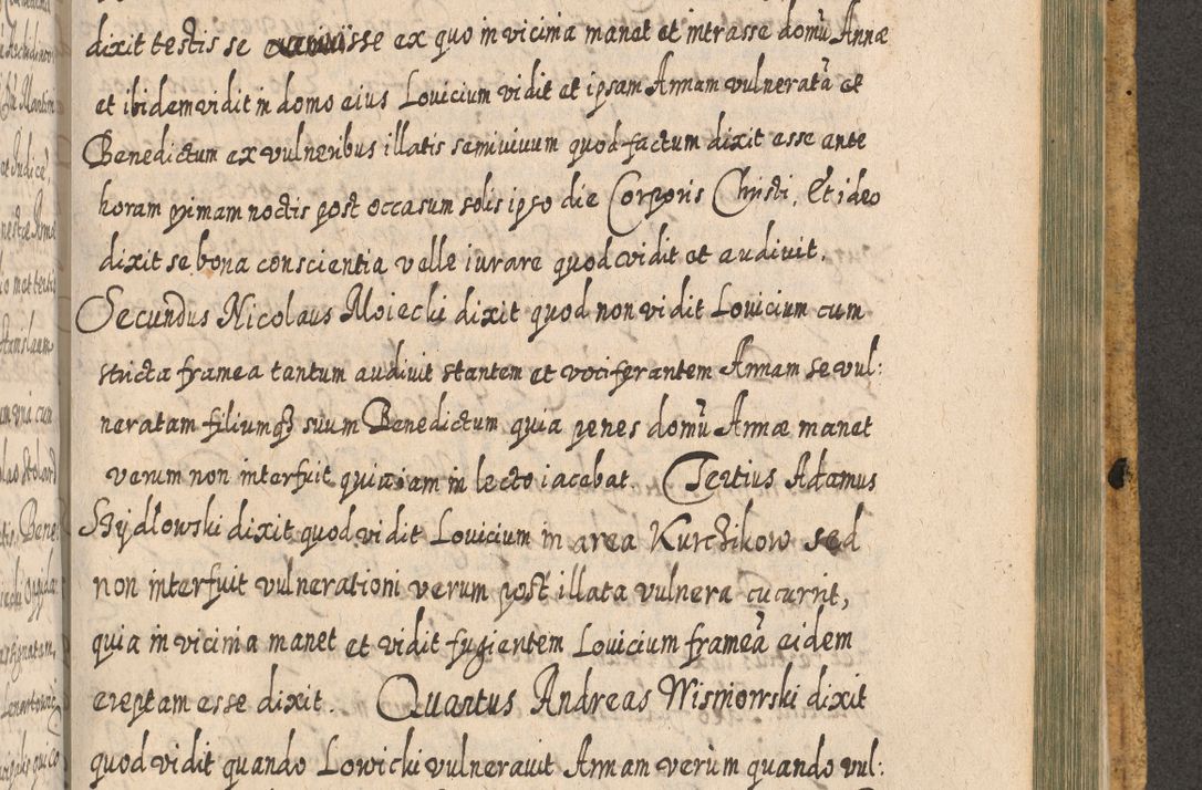 Zdjęcie nr 1482 dla obiektu archiwalnego: Acta actorum, causarum spiritualium, civilium, criminalium, obligationum, cessionum, decimarum, testamentorum R. D. Martini Szyszkowski, episcopi Cracoviensis, ducis Severiensis in annis 1617 - 1619. Tomus primus.