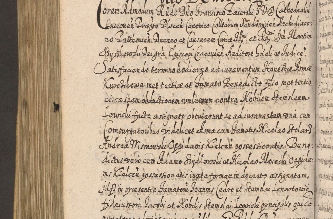 Zdjęcie nr 1481 dla obiektu archiwalnego: Acta actorum, causarum spiritualium, civilium, criminalium, obligationum, cessionum, decimarum, testamentorum R. D. Martini Szyszkowski, episcopi Cracoviensis, ducis Severiensis in annis 1617 - 1619. Tomus primus.