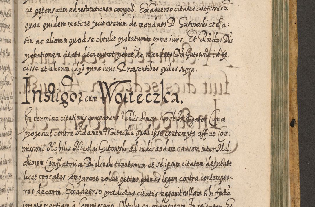 Zdjęcie nr 1478 dla obiektu archiwalnego: Acta actorum, causarum spiritualium, civilium, criminalium, obligationum, cessionum, decimarum, testamentorum R. D. Martini Szyszkowski, episcopi Cracoviensis, ducis Severiensis in annis 1617 - 1619. Tomus primus.