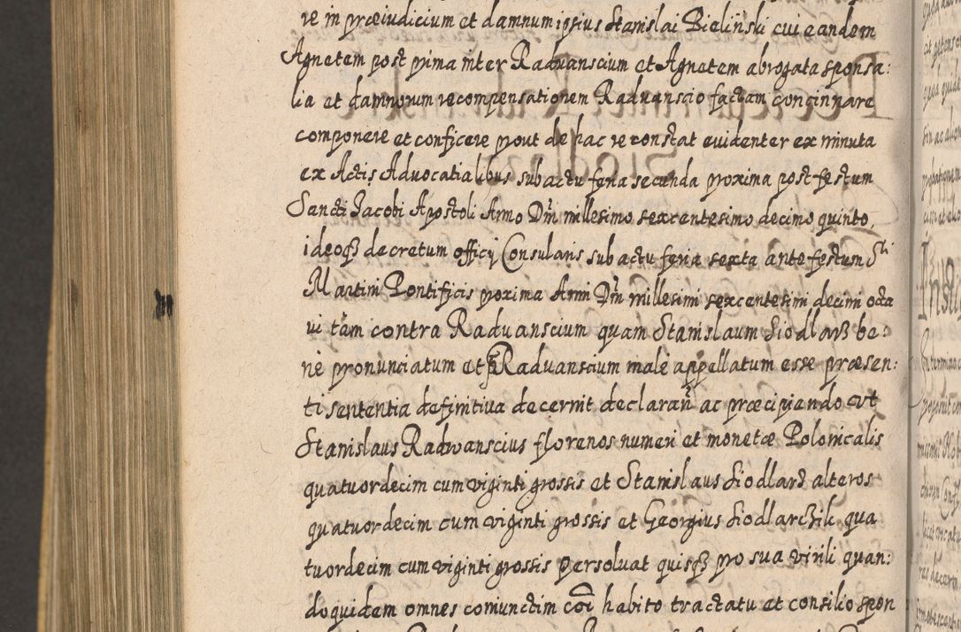 Zdjęcie nr 1477 dla obiektu archiwalnego: Acta actorum, causarum spiritualium, civilium, criminalium, obligationum, cessionum, decimarum, testamentorum R. D. Martini Szyszkowski, episcopi Cracoviensis, ducis Severiensis in annis 1617 - 1619. Tomus primus.