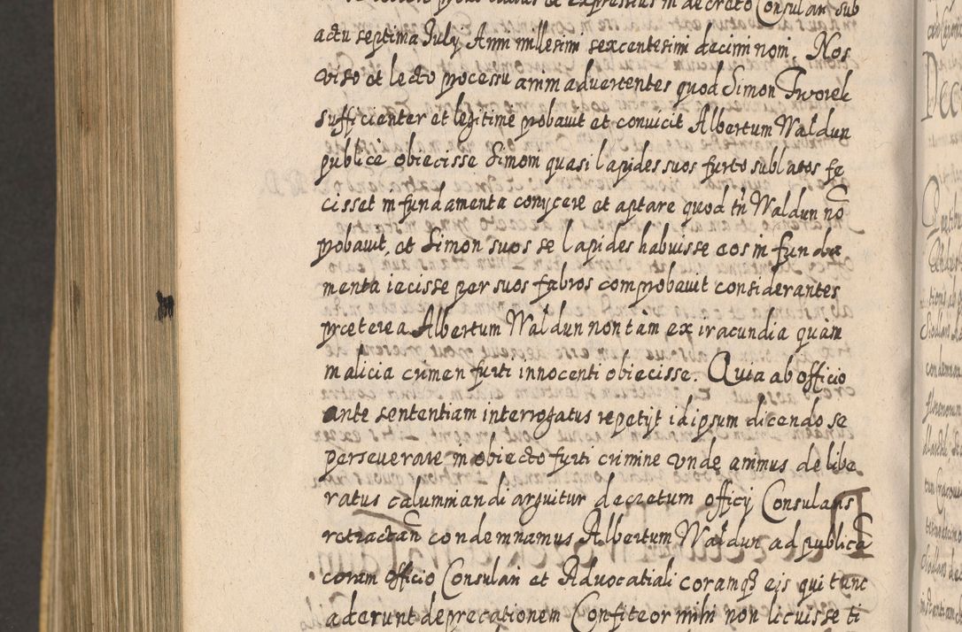 Zdjęcie nr 1475 dla obiektu archiwalnego: Acta actorum, causarum spiritualium, civilium, criminalium, obligationum, cessionum, decimarum, testamentorum R. D. Martini Szyszkowski, episcopi Cracoviensis, ducis Severiensis in annis 1617 - 1619. Tomus primus.