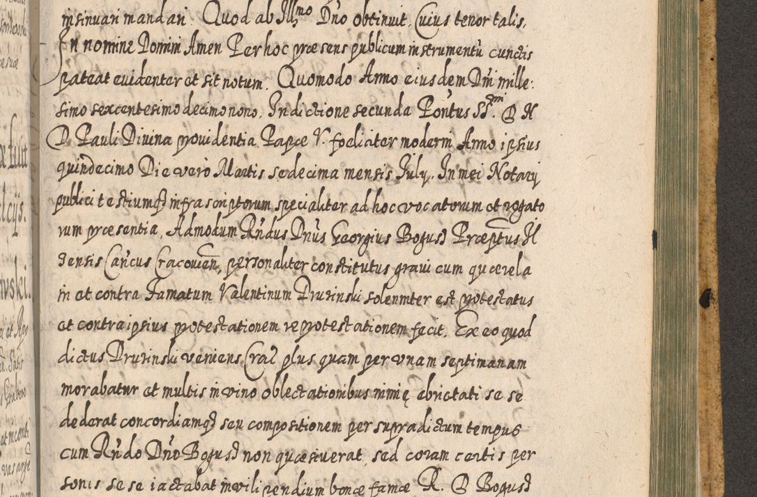 Zdjęcie nr 1452 dla obiektu archiwalnego: Acta actorum, causarum spiritualium, civilium, criminalium, obligationum, cessionum, decimarum, testamentorum R. D. Martini Szyszkowski, episcopi Cracoviensis, ducis Severiensis in annis 1617 - 1619. Tomus primus.