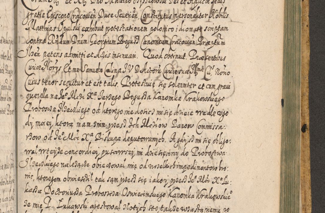 Zdjęcie nr 1446 dla obiektu archiwalnego: Acta actorum, causarum spiritualium, civilium, criminalium, obligationum, cessionum, decimarum, testamentorum R. D. Martini Szyszkowski, episcopi Cracoviensis, ducis Severiensis in annis 1617 - 1619. Tomus primus.