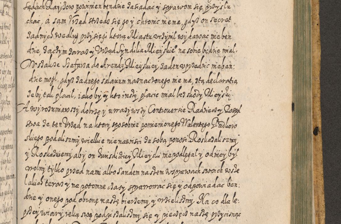 Zdjęcie nr 1442 dla obiektu archiwalnego: Acta actorum, causarum spiritualium, civilium, criminalium, obligationum, cessionum, decimarum, testamentorum R. D. Martini Szyszkowski, episcopi Cracoviensis, ducis Severiensis in annis 1617 - 1619. Tomus primus.