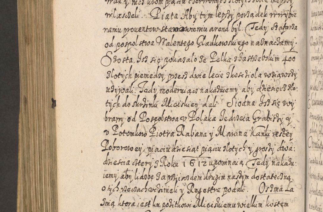 Zdjęcie nr 1437 dla obiektu archiwalnego: Acta actorum, causarum spiritualium, civilium, criminalium, obligationum, cessionum, decimarum, testamentorum R. D. Martini Szyszkowski, episcopi Cracoviensis, ducis Severiensis in annis 1617 - 1619. Tomus primus.