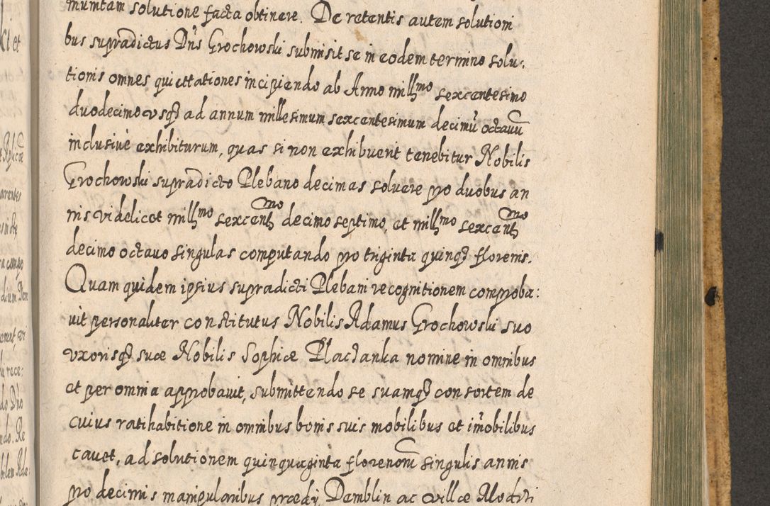 Zdjęcie nr 1430 dla obiektu archiwalnego: Acta actorum, causarum spiritualium, civilium, criminalium, obligationum, cessionum, decimarum, testamentorum R. D. Martini Szyszkowski, episcopi Cracoviensis, ducis Severiensis in annis 1617 - 1619. Tomus primus.